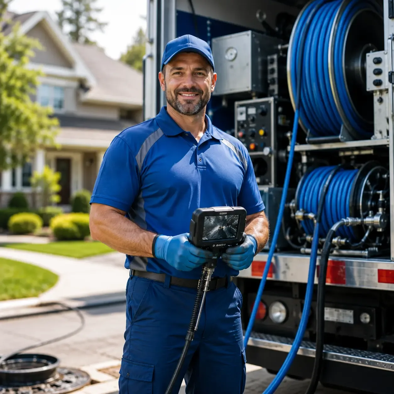 Local outdoor drain cleaning specialists in Mexia, TX